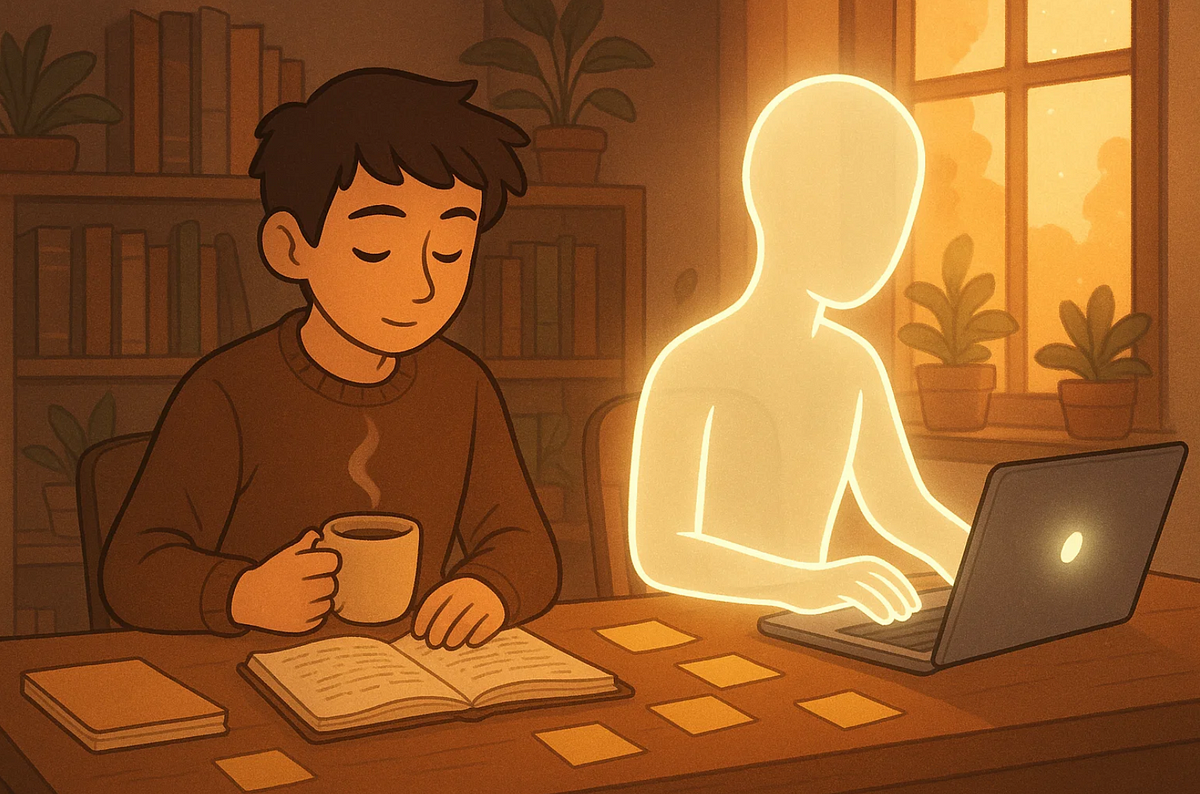 The Creative Partnership: How AI Became My Writing Companion
